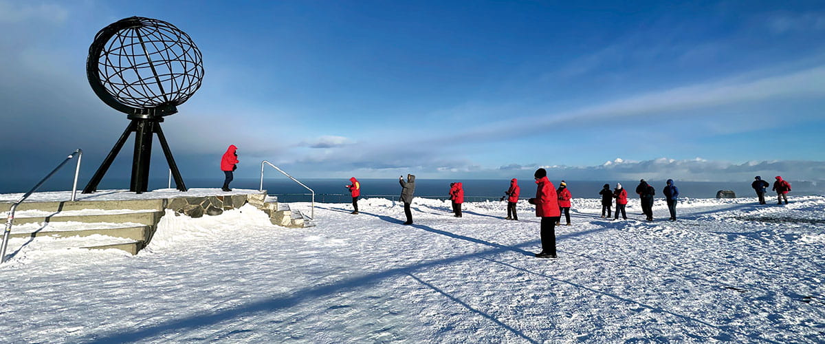 The North Cape monument
